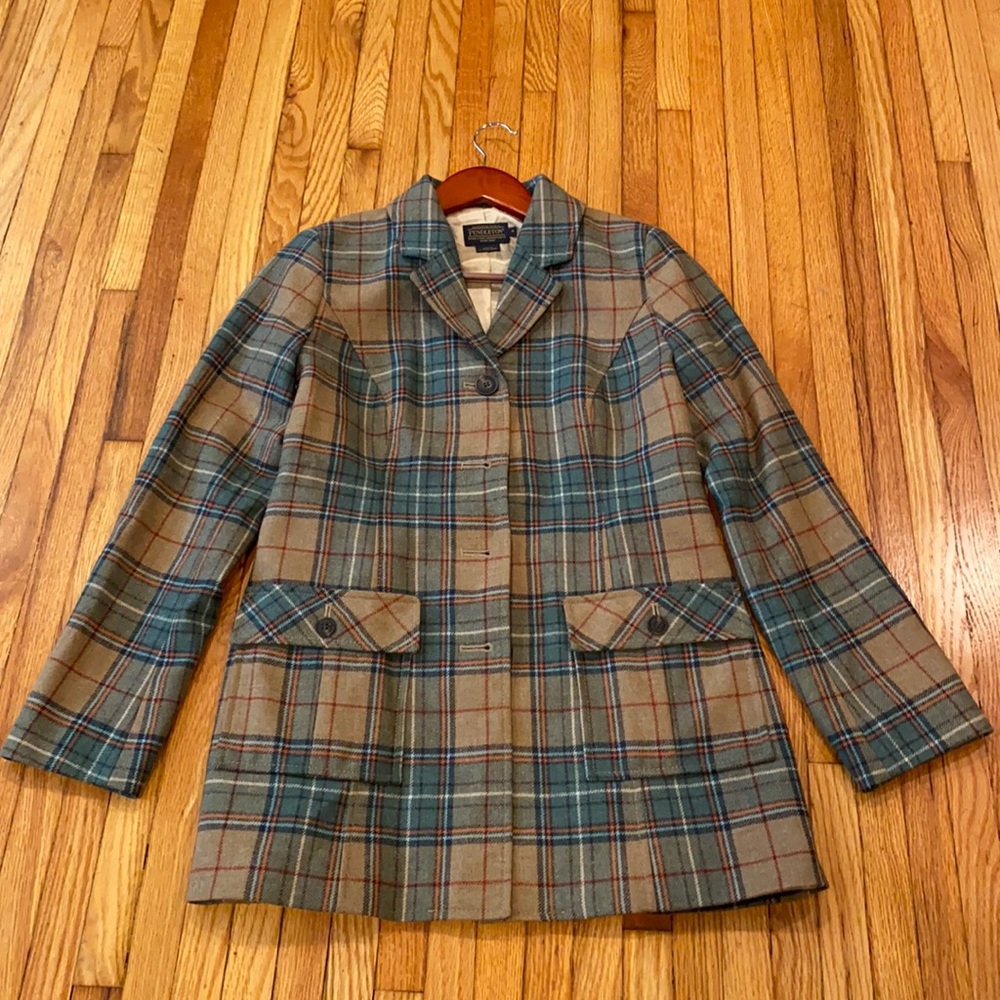 Pendleton 100% virgin wool coat